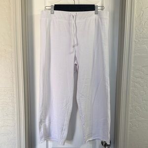 Sage Collective White Sweatpants Size M